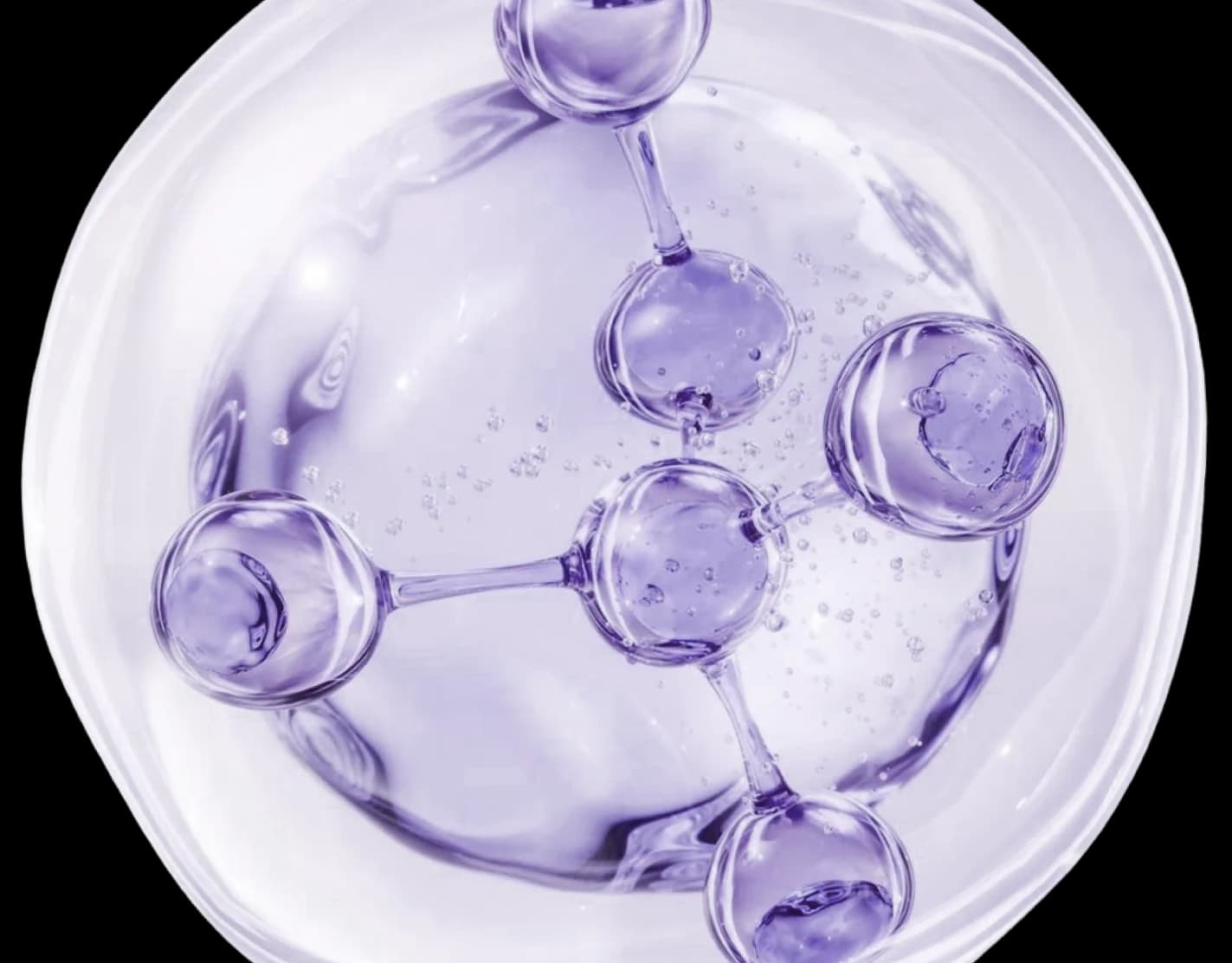 Eye Cream Peptide Architecture abstract claim visual