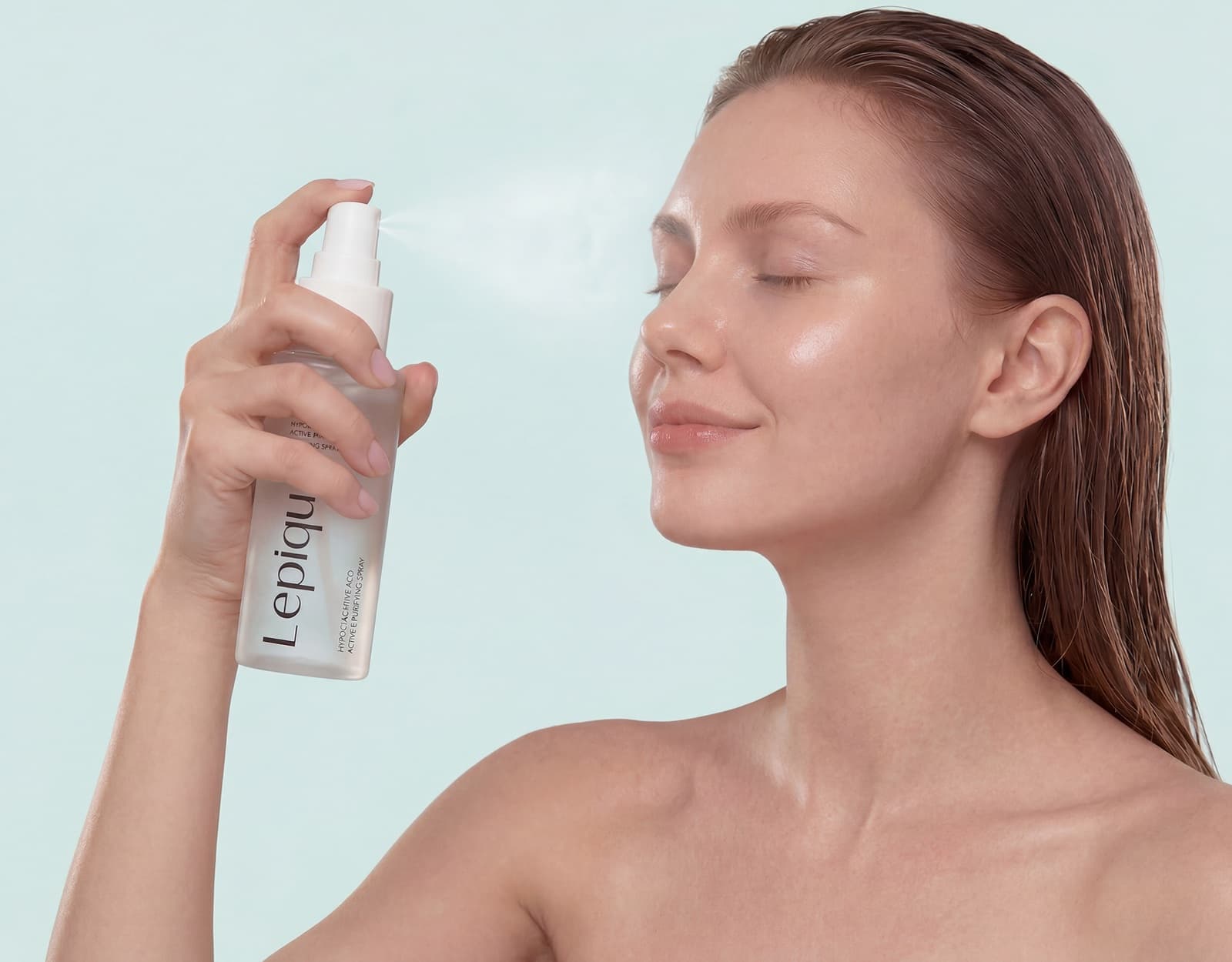 HOCl Spray Anytime Refresh abstract claim visual