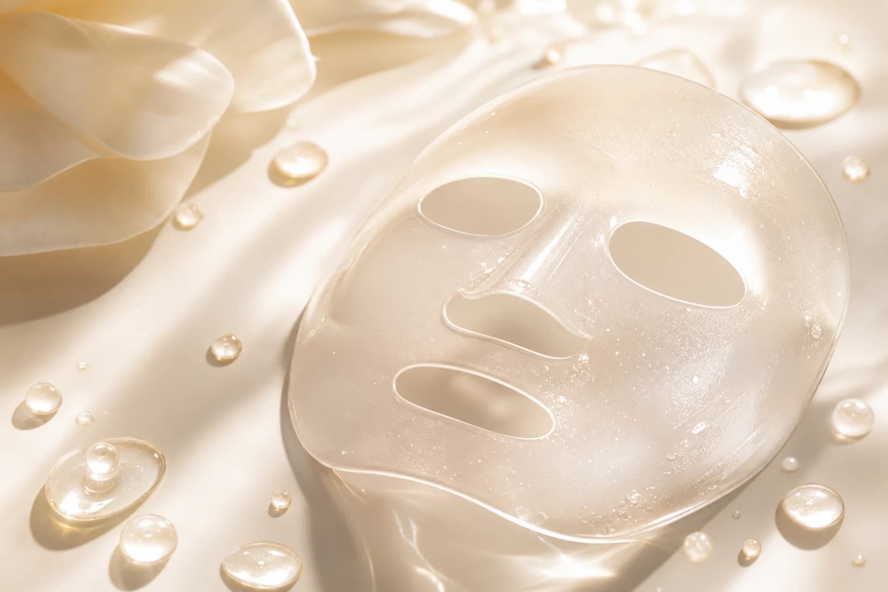 Collagen Mask Measured Glow abstract claim visual