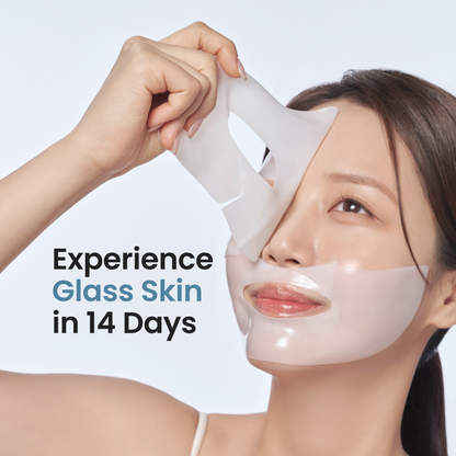 Lepique Glass Skin 14 Days Miracle Collagen Mask (4 sheets)