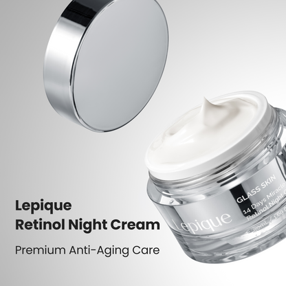 Lepique Glass Skin 14 Days Miracle Retinol Night Cream
