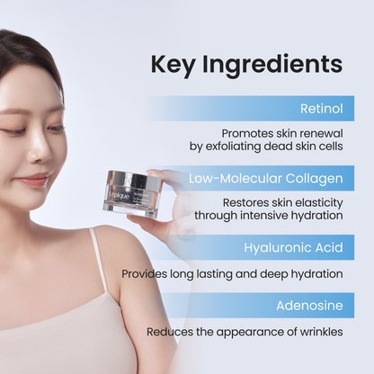 Lepique Glass Skin 14 Days Miracle Retinol Night Cream